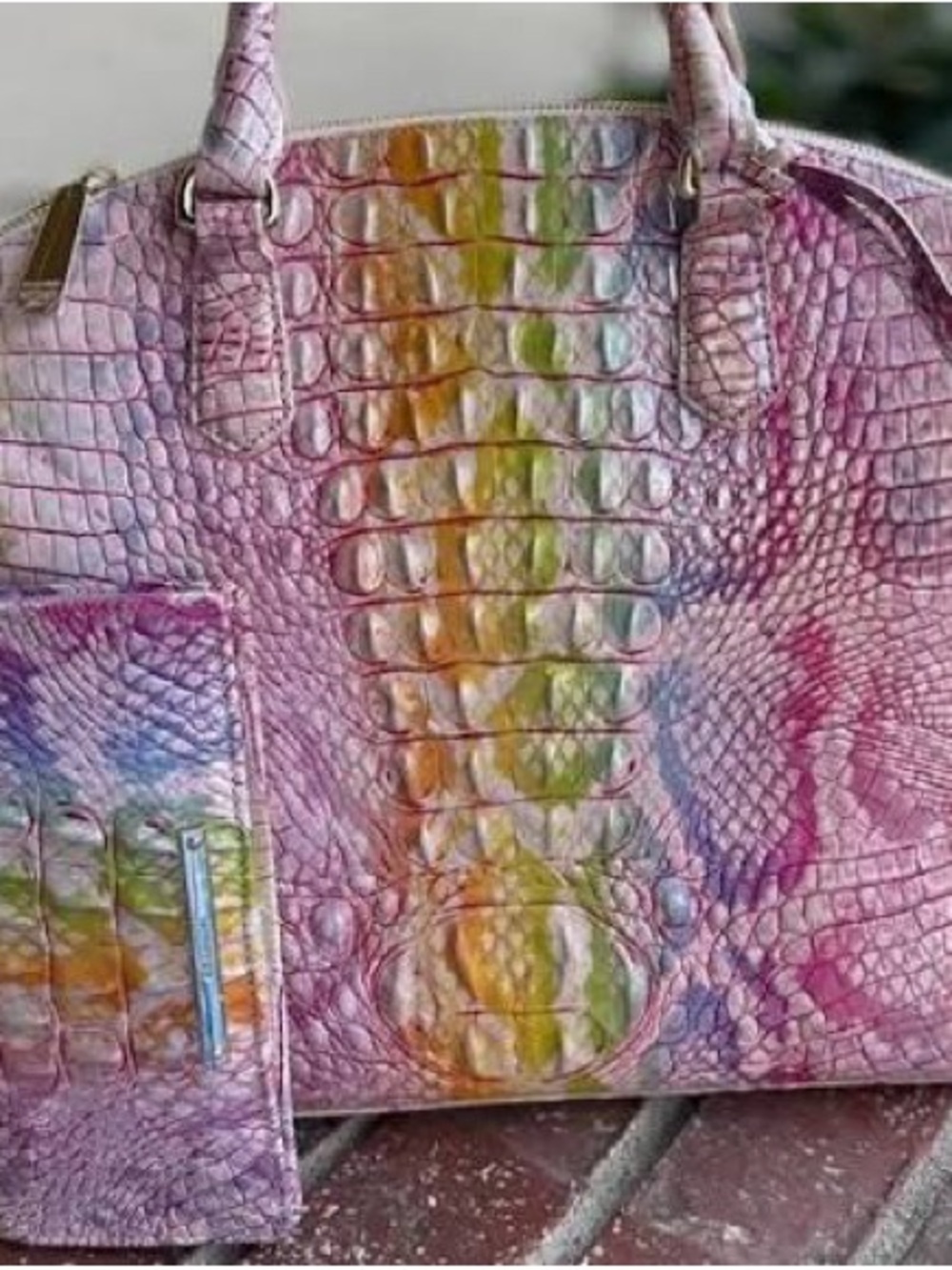 Brahmin Large Duxbury Optimism Melbourne  Purse and matching wallet